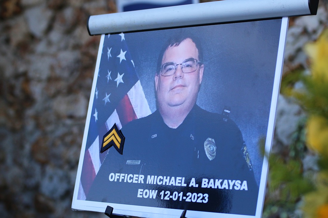 Michael Bakaysa was promoted posthumously to the rank of corporal. Photo by Jarleene Almenas