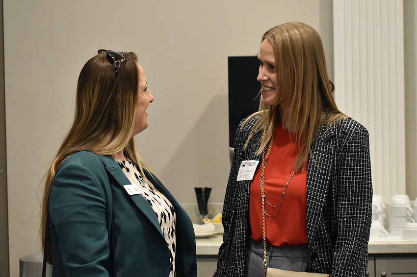 Sara Rankin talks with Jennifer Poppen.