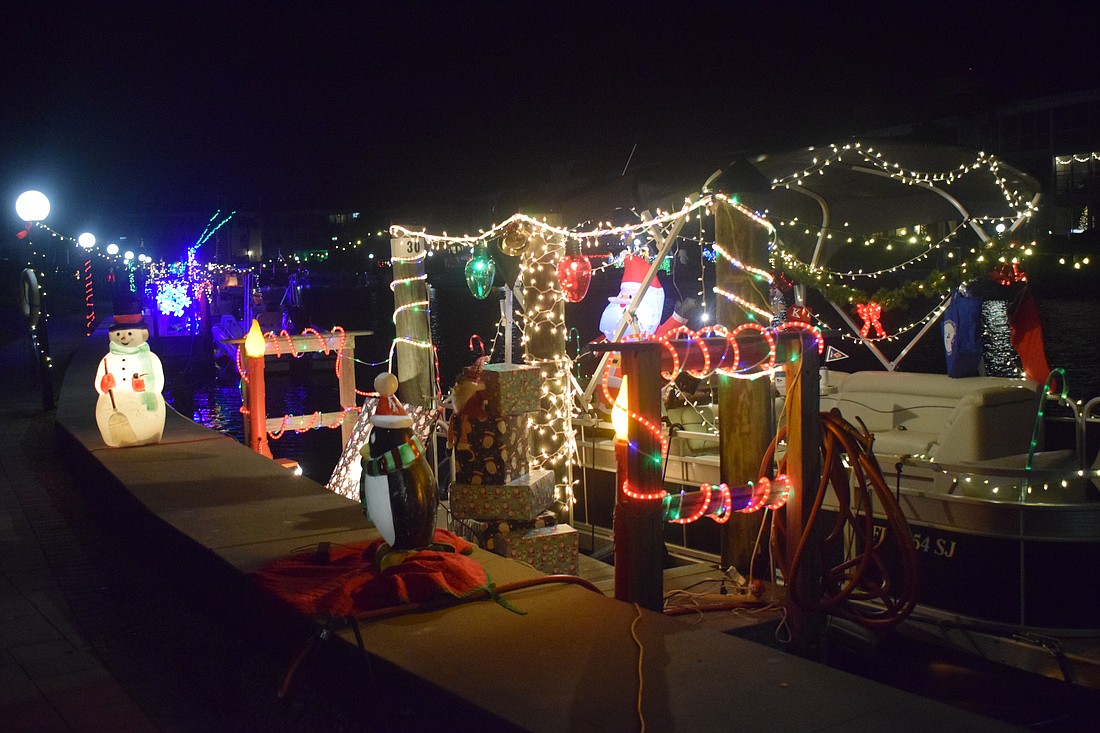 Longboat Harbour hosted its annual Lighting of the Docks on Dec. 2.