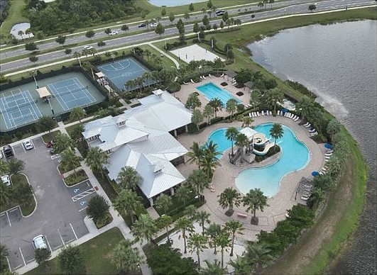Waterset in Apollo Beach features a community clubhouse, pools and sport courts.