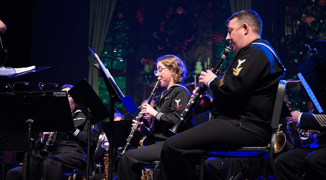 See the Navy Southeast Band perform a free holiday concert. Photo courtesy of Dan Medeiros