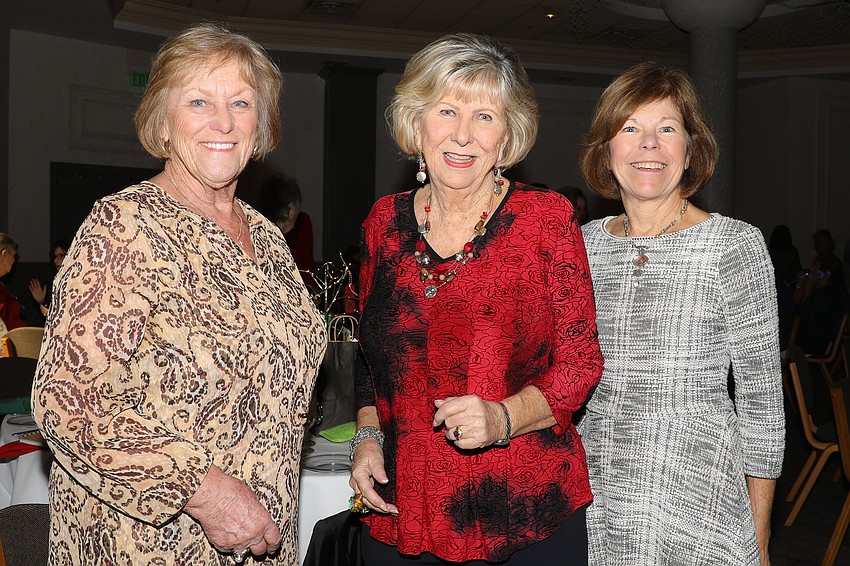 Joan Rood, Pat Rowe and Karen Fleming