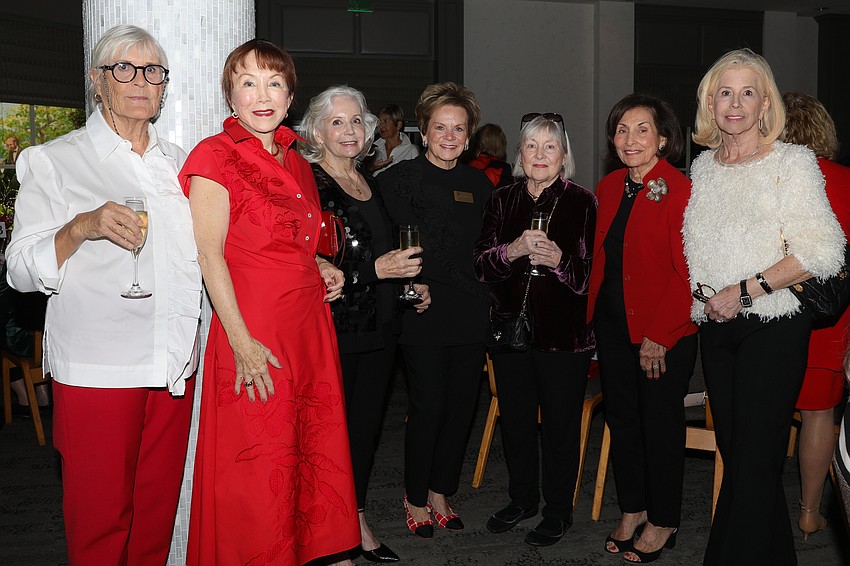 Cherie Kinerk, Patricia Santarosa, Shirley Muraca, Joan Castellani, Anne White, Mary Martino and Jenny Holland