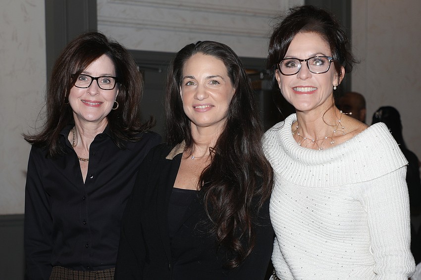 Sharon Thompson, Jennifer Zabawski and Kimberly Hopper are with First Horizon Bank Foundation, the underwriter for this event.