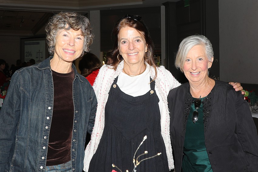 Simone Norton, Liz Burns and Barbara Hilder