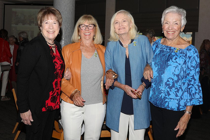 Elaine Vigneau, Joan Zahka, Pamela Fuller and Carol Buran