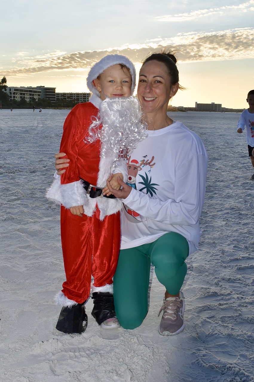 Addison Collins, 4 and Amanda Collins