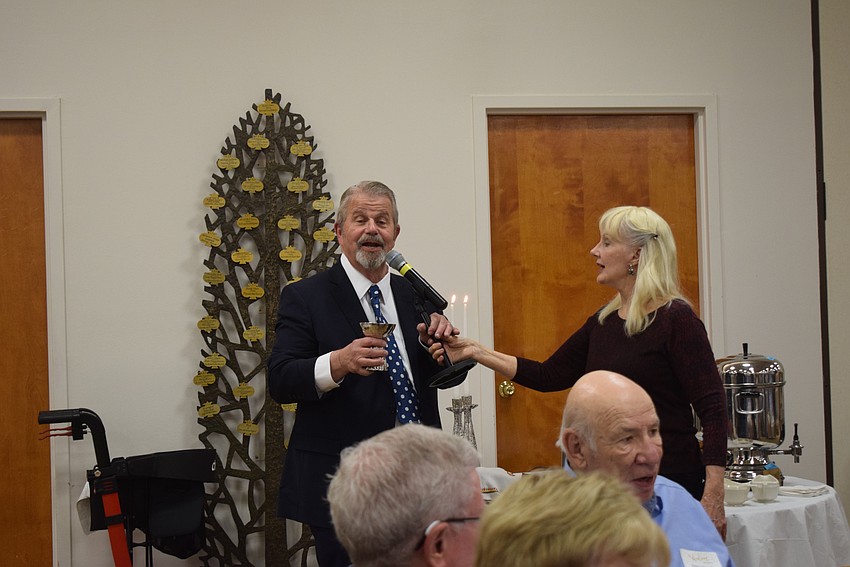 Rabbi Stephen Sniderman and Kei Sulhi