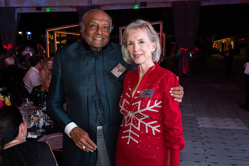 Ravi Akhoury and Brenda Patten