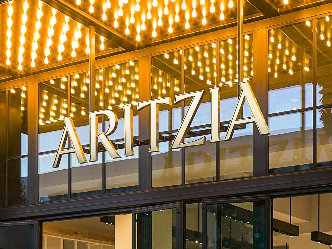 Aritzia is planning a store at St. Johns Town Center  at 4751 River City Drive, No. 101.