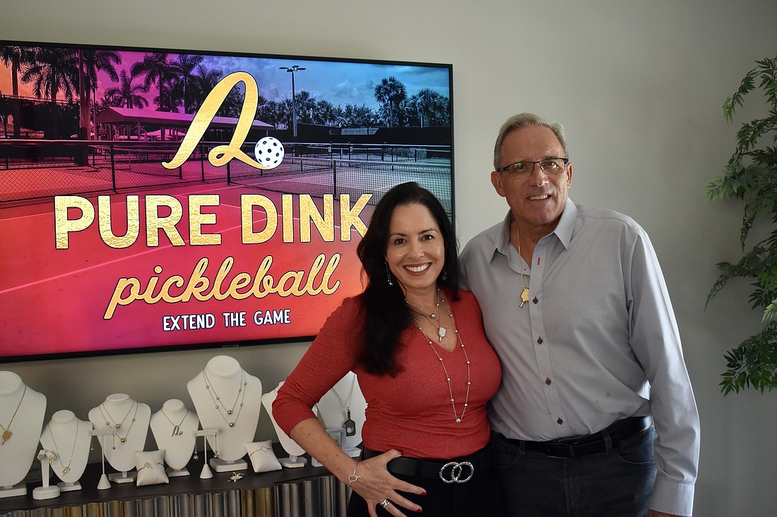 Lakewood Ranch residents Mary and Tom Noon are the founders of Pure Dink.