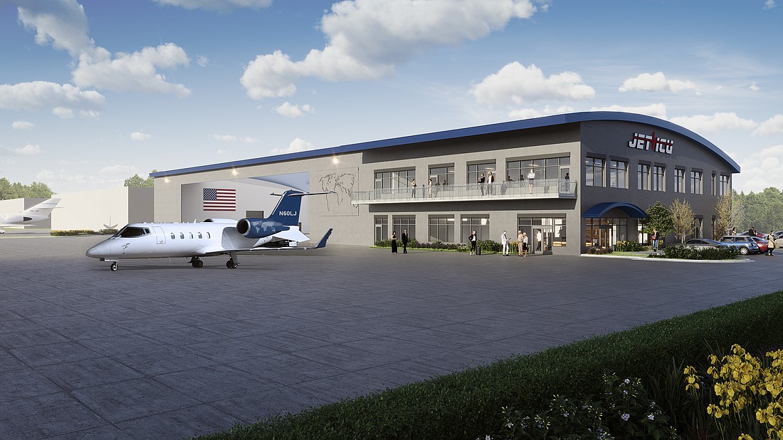Jet ICU, the Tampa airport ambulance company, is building a new hangar and office facility.