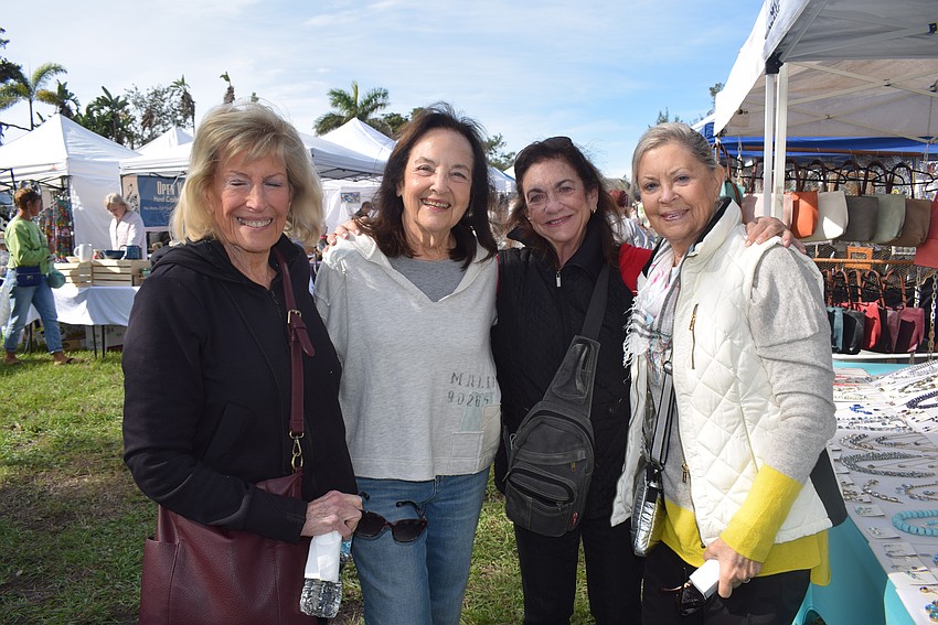 Marlene Silverman, Arlene Schwartz, Barbara Mishkin and Judy Herman