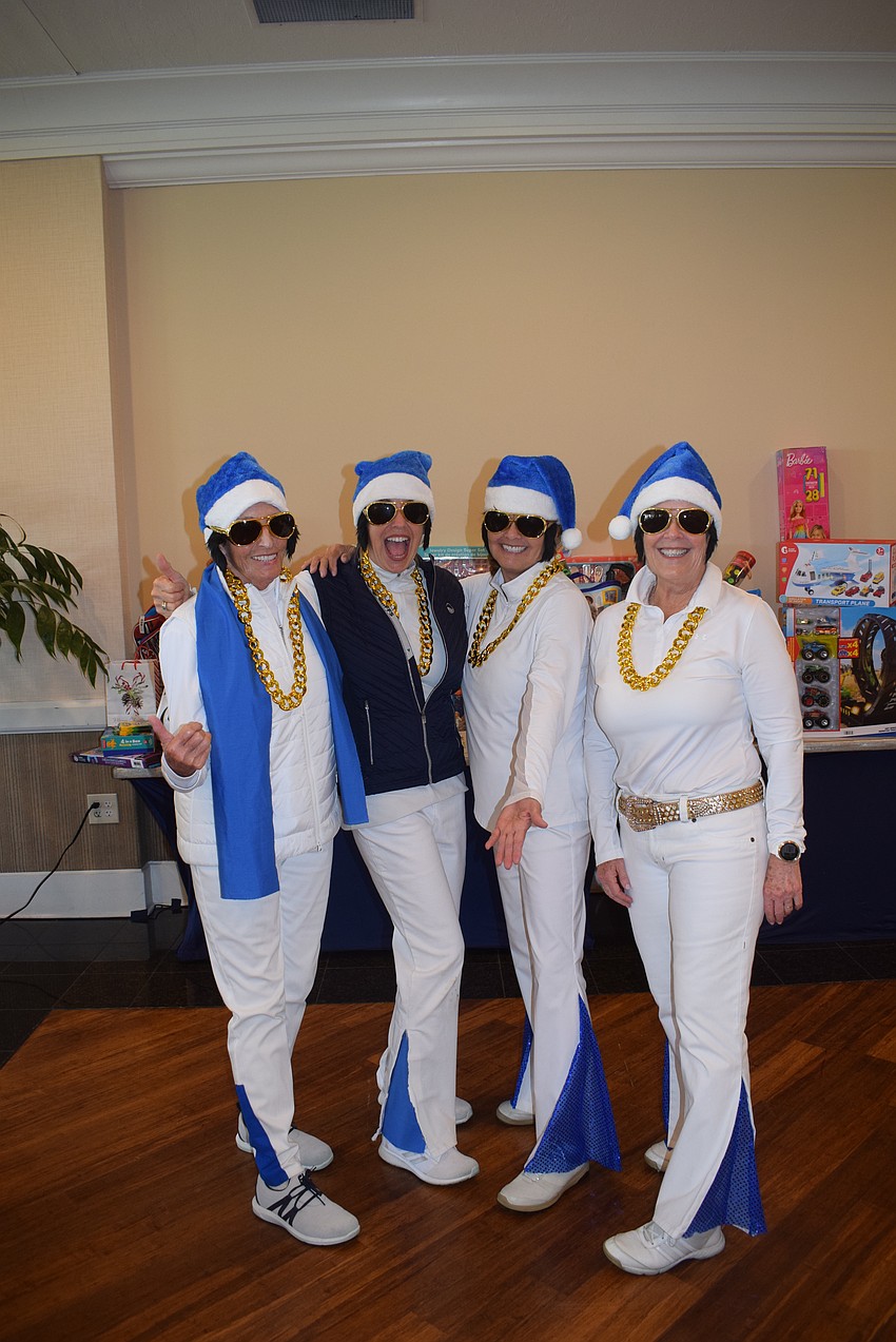 Janet Hartman, Shary Price, Suzanne Snyder and Shannon Barton
