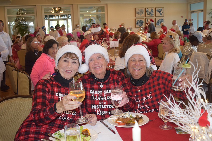 Barbara Brizdle, Macie McGovern and Jan Van Iten