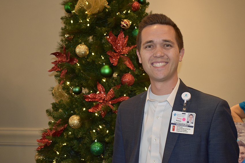 Philip Reber is the new Chief Operating Officer at the Lakewood Ranch Medical Center.