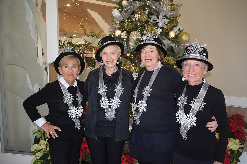 Bunny Skirboll, Anita Cohen, Hannah Weinburg and Gwen Watson