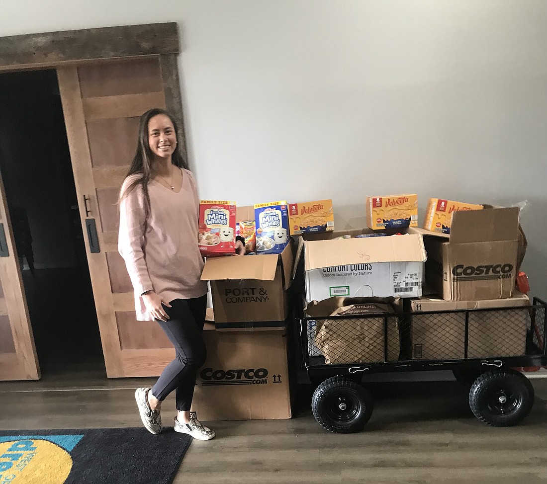 Mackenzie Gebken, operations manager at the West Orange Dream Center, said the organization is grateful for the partnership between the school and families in need.