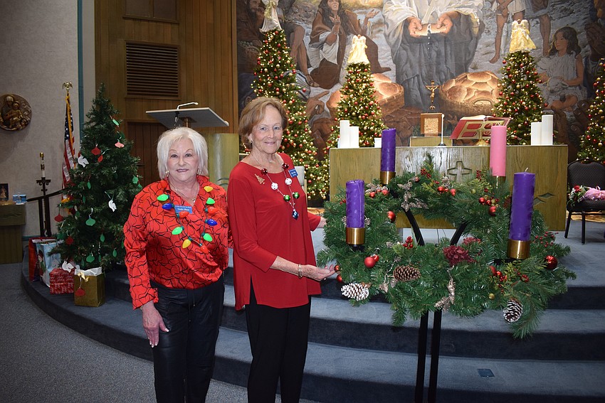 Linda Olsen and Cindy Noble