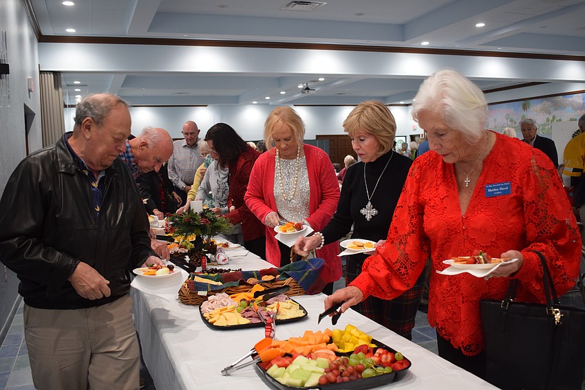 The Women's Guild of St. Mary Star of the Sea held their Christmas Bazaar at the annual Christmas Concert on Dec. 15.
