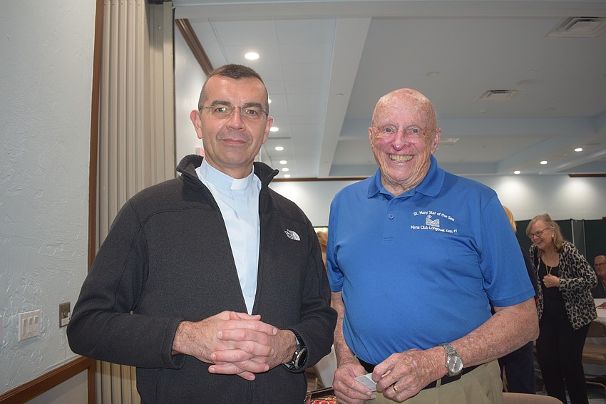 Fr. Robert Dziedziak and George Noble