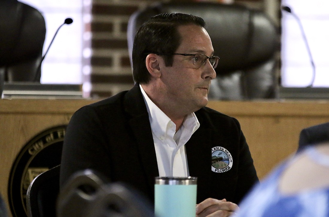Flagler Beach Commission Chair Eric Cooley. File photo