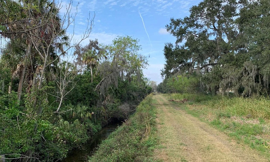 The new trail system will include routes along former railroads, such as Parrish Spur northeast of Palmetto.
