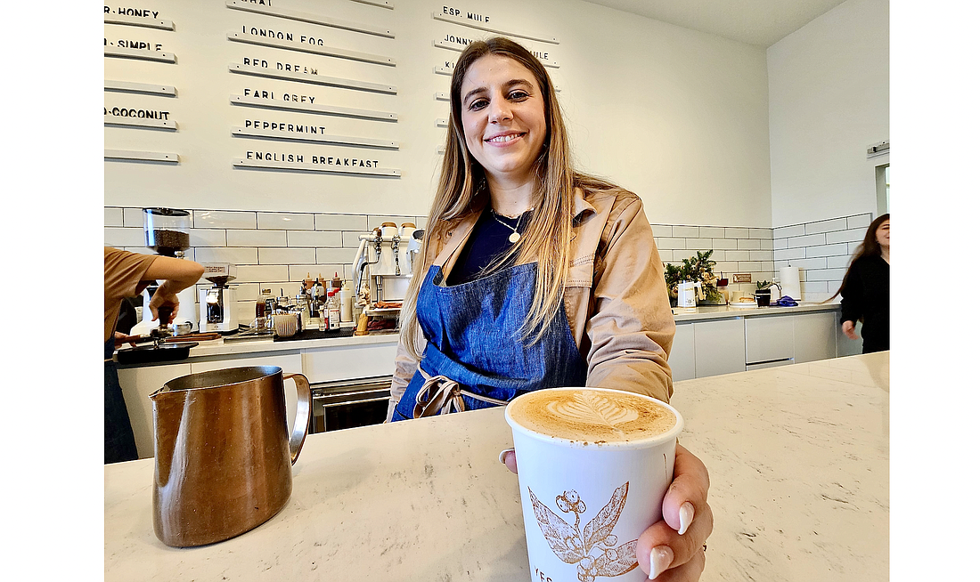 Rachel McDermott, co-owner of Yes, Coffee. Photo by Sierra Williams