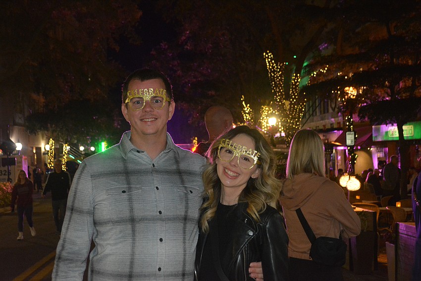 Aaron Wilson and Holly Jensen