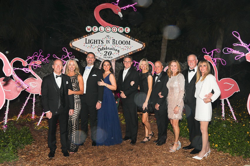 Brian and April Colthart, Drew and Pamela Herrmann, Aaron and Kristin West, Gavan and Kelley Hunt, and Bob and Lisa Montgomery