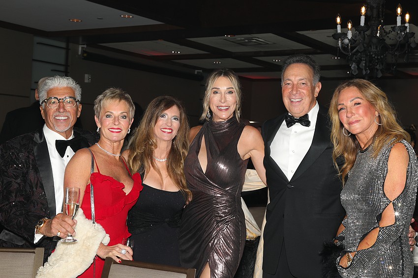 Carl and Charlotte Troiano, Lisa Guyer, Lori Atkinson, Herb Hirsh and Marilyn Weisenberg