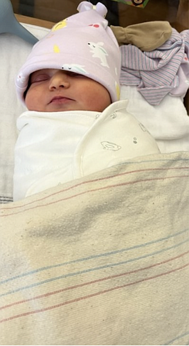 Emerson weighed 6 pounds and 9 ounces. Courtesy photo