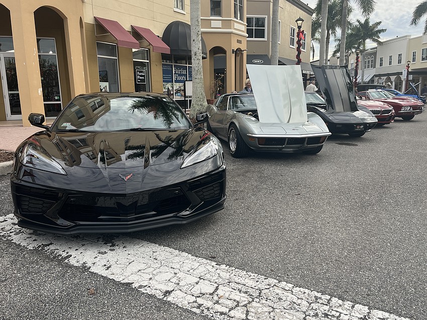 Cars of all kinds are on Main Street at Lakewood Ranch for the Classic Car Show.