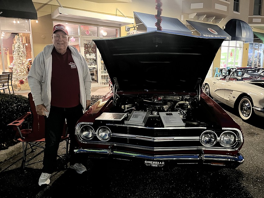 Country Club's Kent Fisher loves the style and color of his 1965 Chevelle Malibu SS.