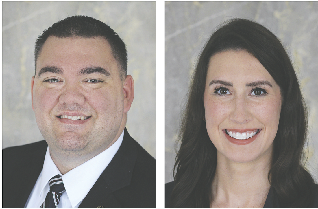 Adam Duso and Megan Sowell started their entry-level 4th Circuit assistant state attorney jobs during the coronavirus pandemic in 2020.