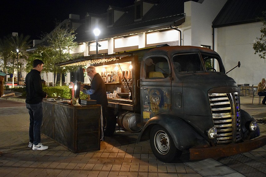The drink truck is a staple at Ranch Nite Wednesdays.