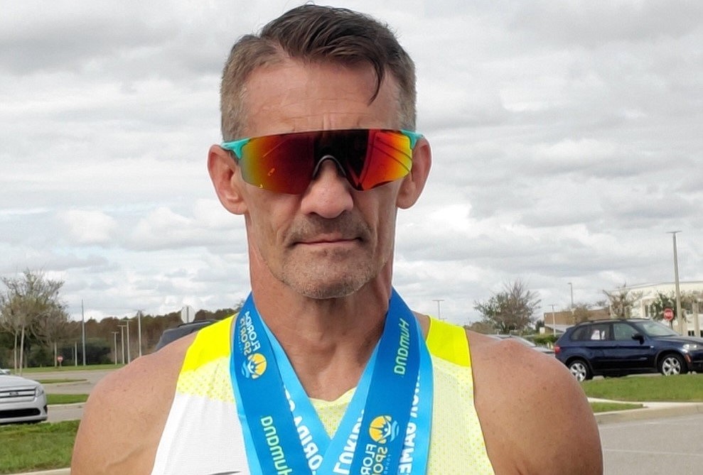 Paul Shuler broke the 25-year old record 5K record in the 55-59 age group.