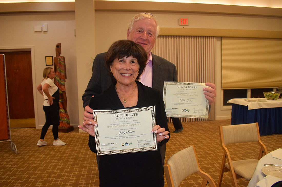 Judy and Allen Saden