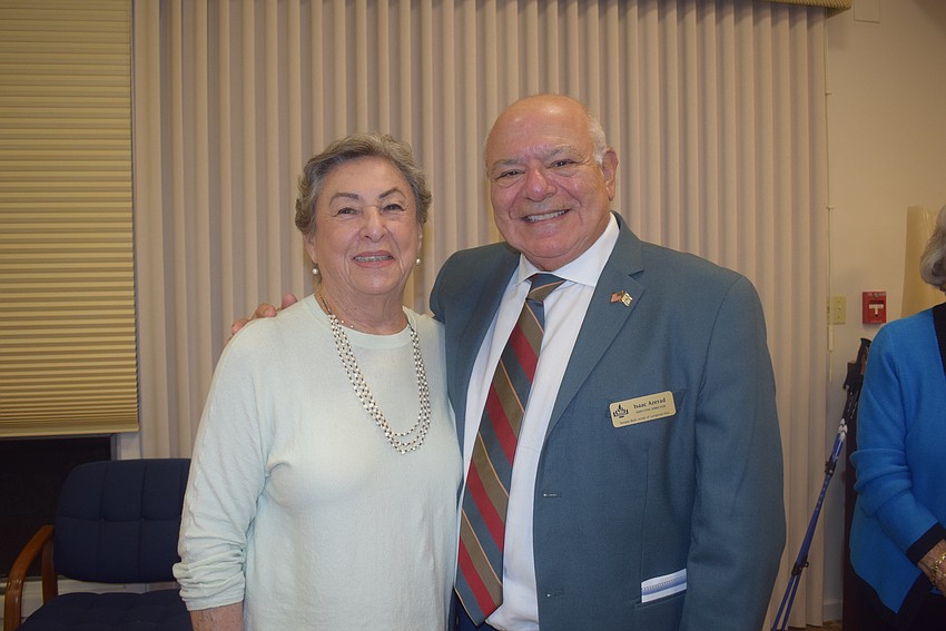 Lois Lowsky and Isaac Azerad