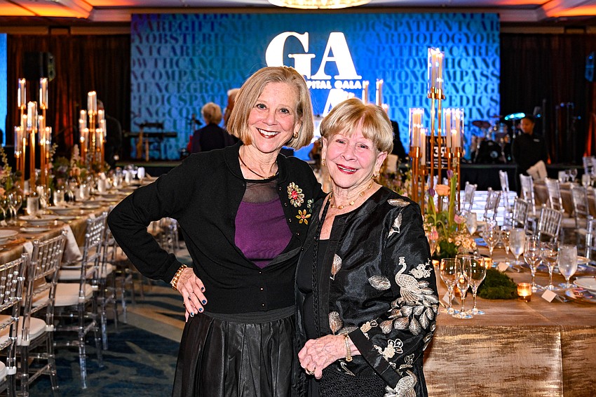 Betsy Garner Wyant and Dottie Baer Garner