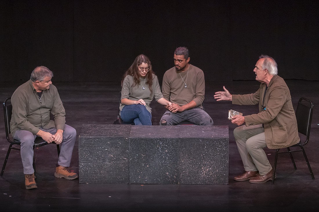 "The Last Colony" by Patrick Van Eyck was the runner-up play in the 2022 Student Ten-Minute Playwriting Festival.