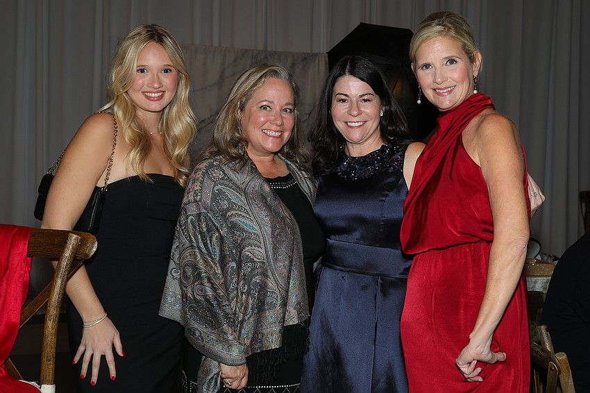 Morgan Bulter, Becky Boydston, Victoria Stultz and Michelle Butler