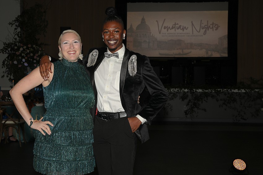 Dania Hammad and Jay Camaro, a top 40 finalist from 