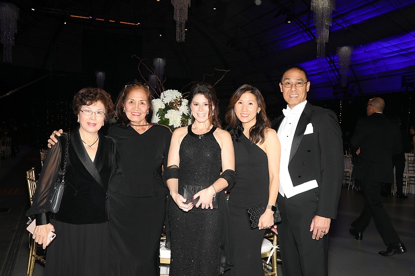 Serene Lim, Cora Wheeler, Sara Sachetti, and Susan and Kevin Tagle