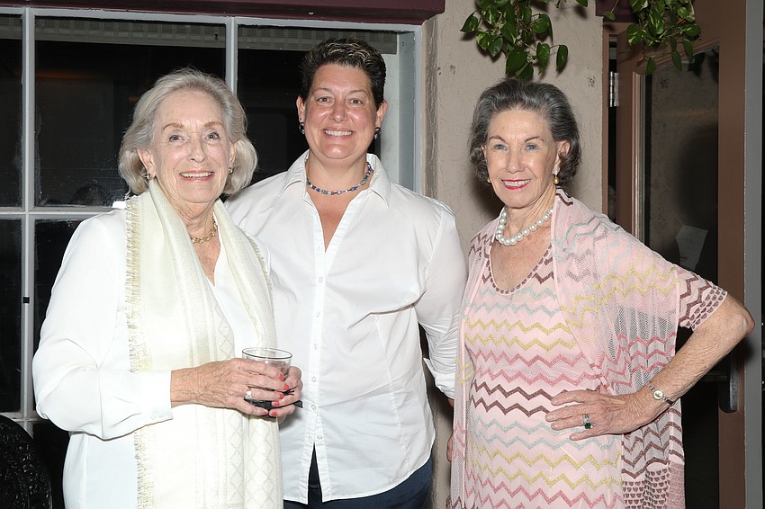 Dorothy Chiesa, Jessica Doucot and Cornelia Matson