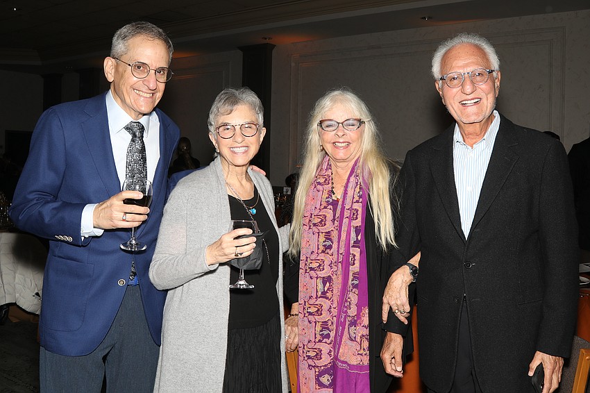 Rick and Nancy Moskovitz with Liz and Winston Barzell