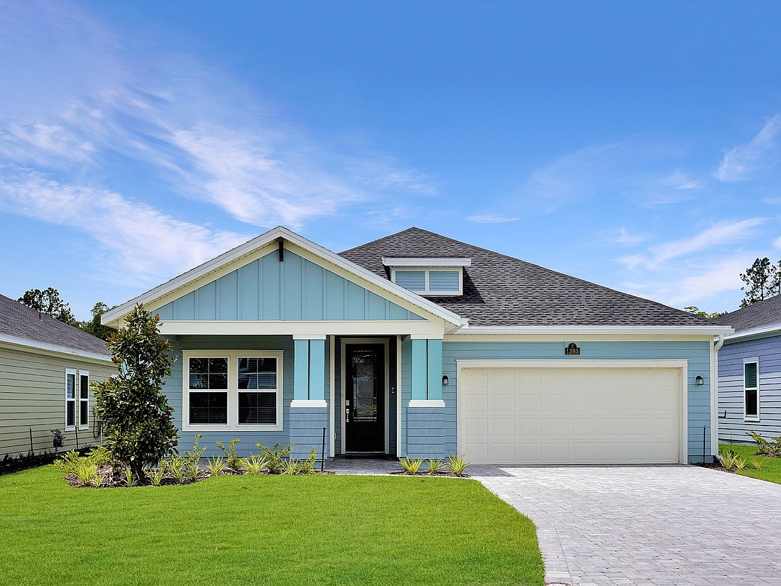 A rendering of one of the homes available at Edenbrooke at Hyland Trail by Lennar in Green Cove Springs.