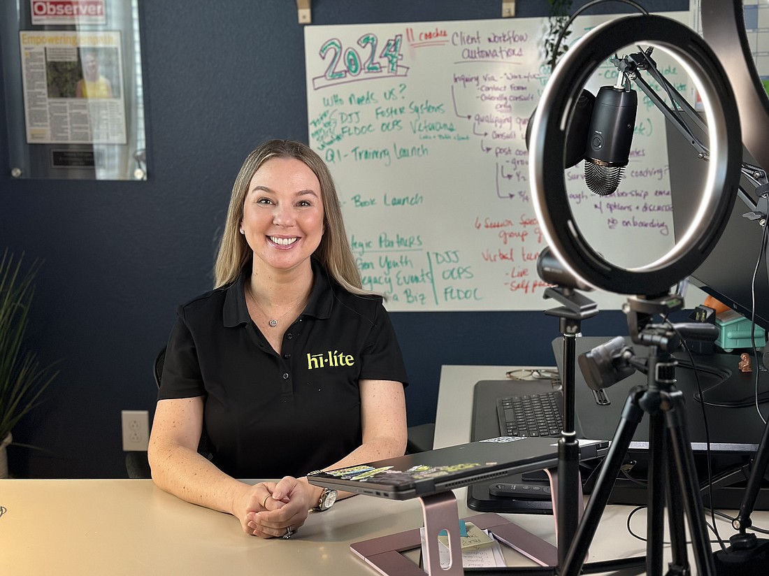 Jessica Villegas, Hi-Lite Coaching and Consulting, has been selected 
to face off against 99 other business owners from across the United States in Weston Bergmann’s “The Blox.”