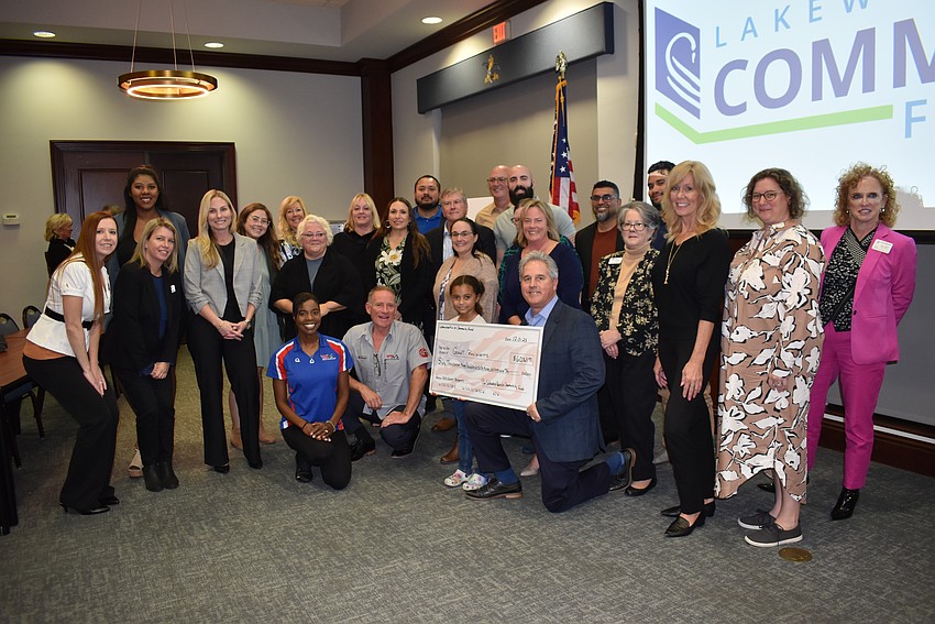 The Lakewood Ranch Community Foundation gave out 13 grants for $60,363.