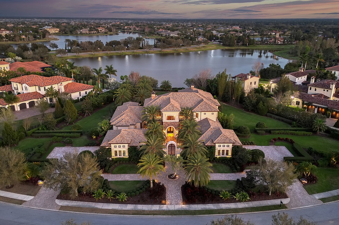 The home at 15420 Anchorage Place in Lakewood Ranch sold for $6.3 million.